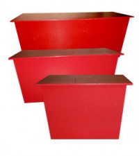 Ящик для песка напольний 0,12 куб (Розмір450х700х400.)